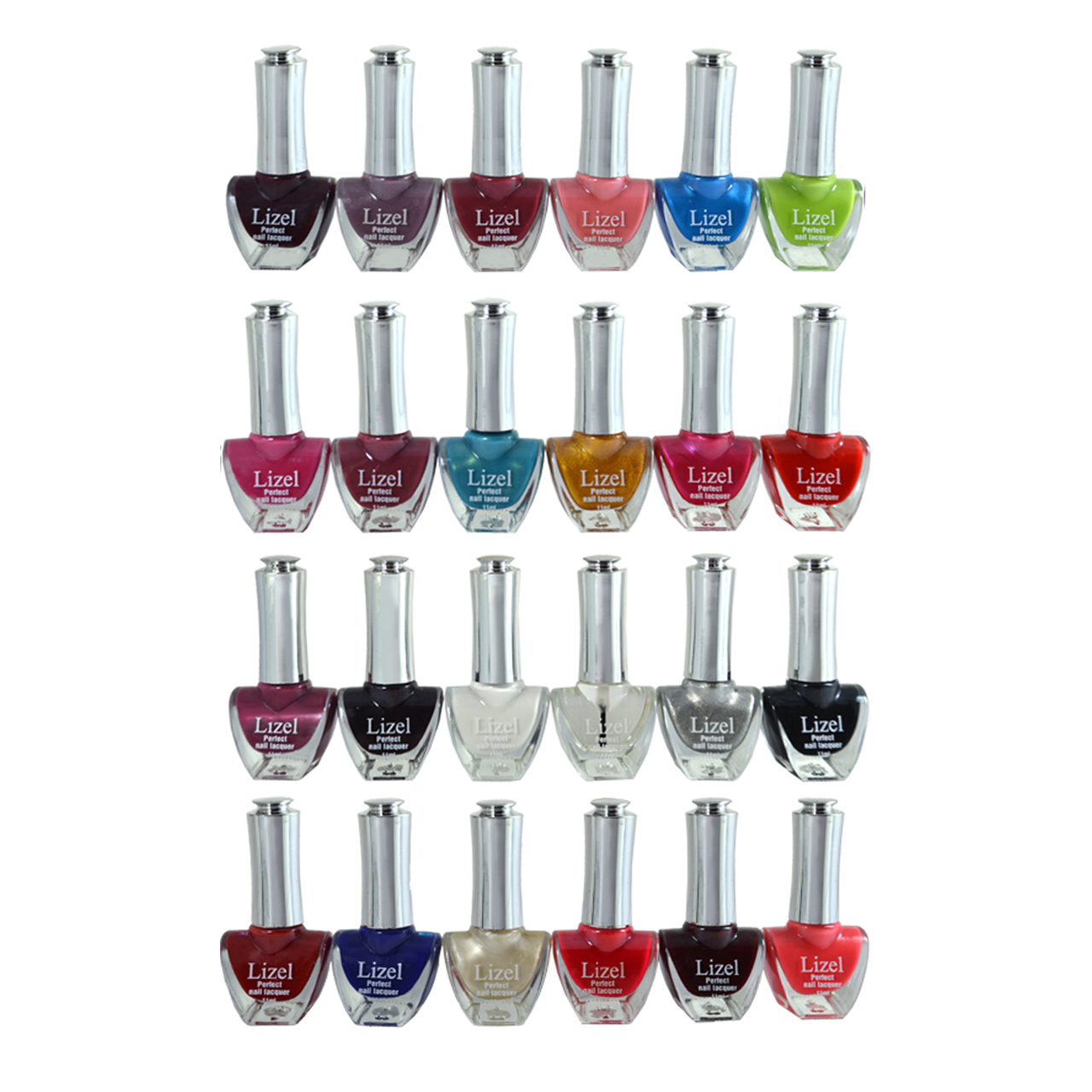 لاک ناخن لیزل مدل NP035 مجموعه 24 عددی لاک ناخن لیزل مدل NP035 مجموعه 24 عددی