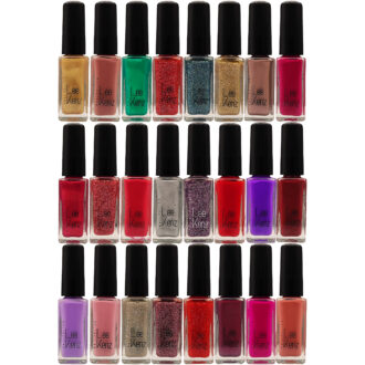 لاک ناخن لیکنز مدل B مجموعه 24 عددی