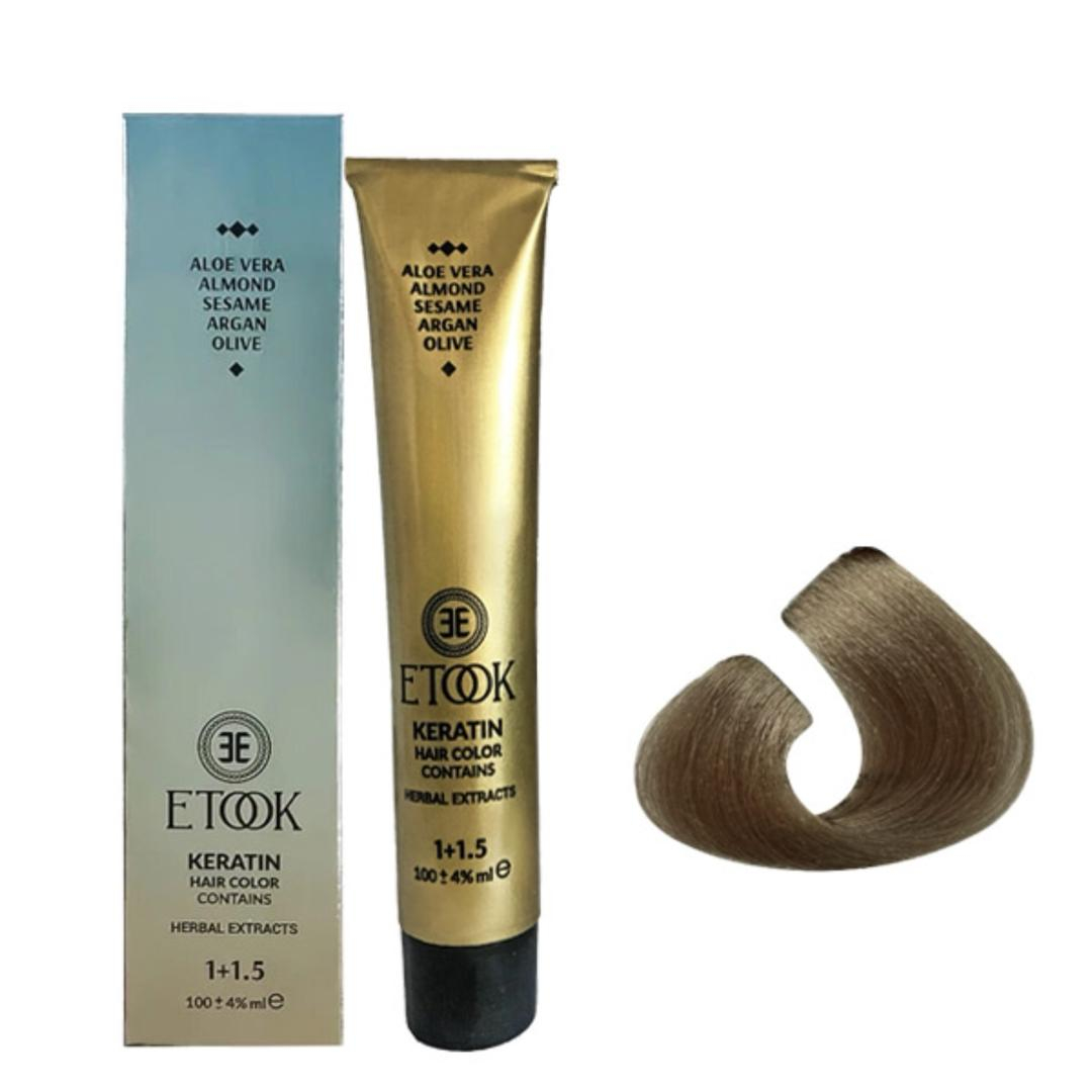 رنگ مو ایتوک شماره 8 حجم 100 میلیلیتر رنگ بلوند روشن رنگ مو ایتوک شماره 8 حجم 100 میلیلیتر رنگ بلوند روشن