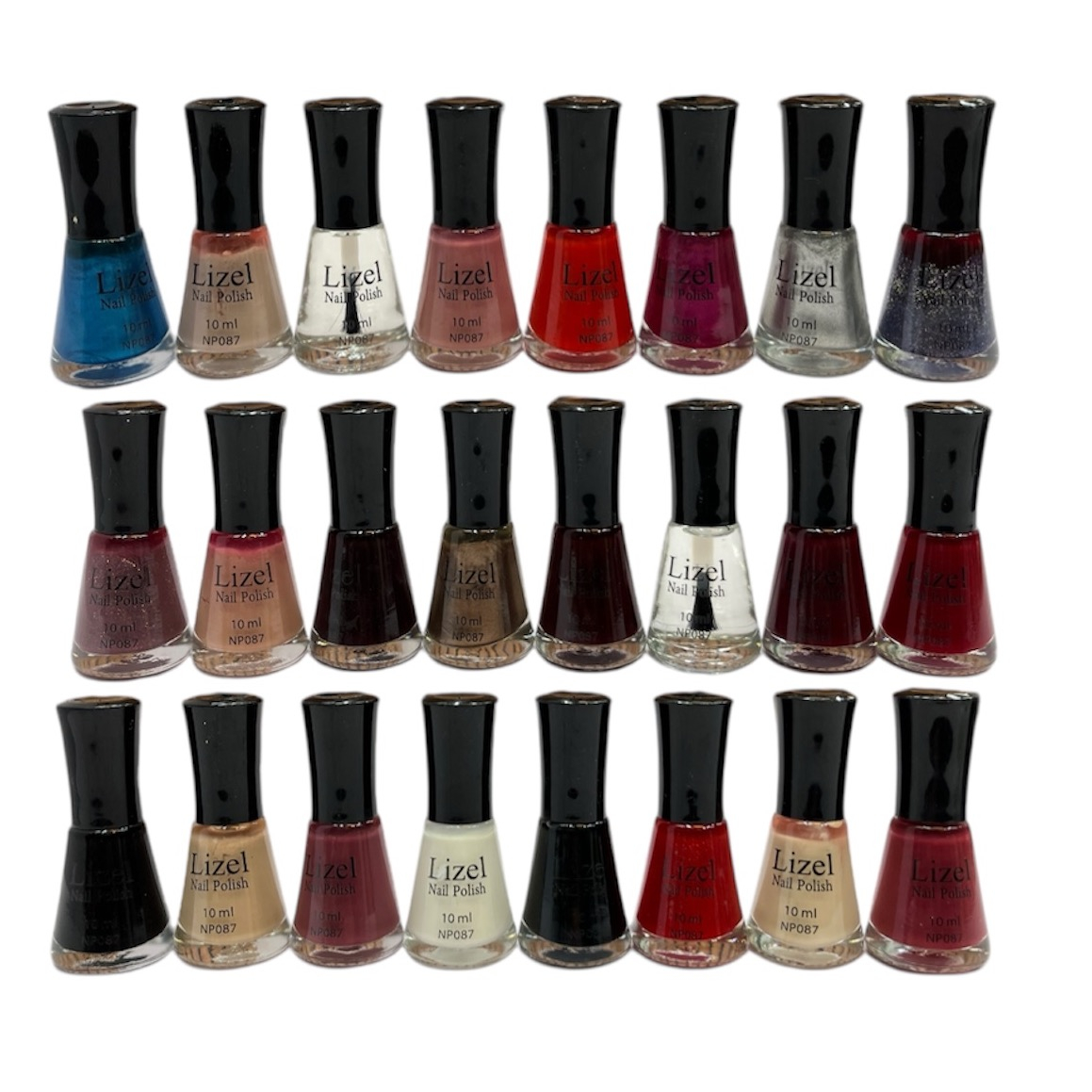 لاک ناخن ترکیبی لیزل مدل NP087 مجموعه 24 عددی لاک ناخن ترکیبی لیزل مدل NP087 مجموعه 24 عددی