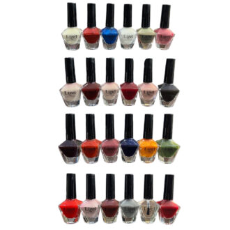 لاک ناخن لیزل مدل NP063 مجموعه 24 عددی