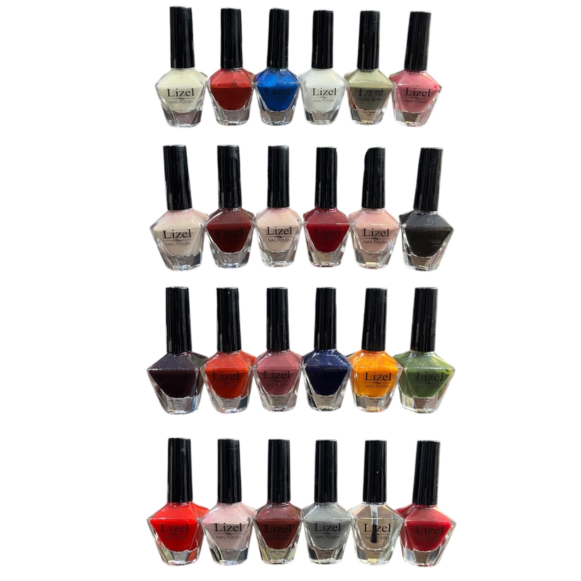 لاک ناخن لیزل مدل NP063 مجموعه 24 عددی لاک ناخن لیزل مدل NP063 مجموعه 24 عددی