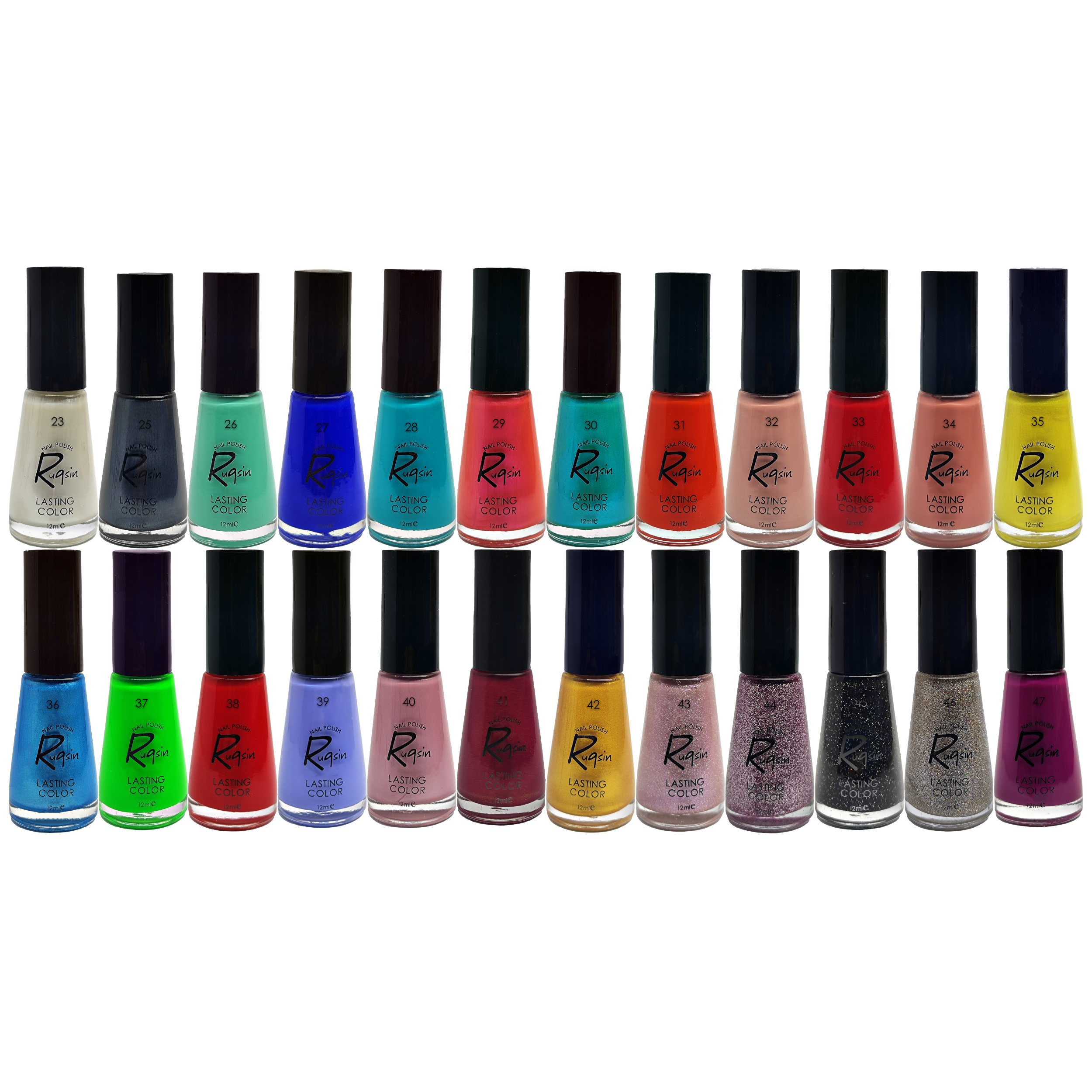 لاک ناخن راکسین مدل B مجموعه 24 عددی لاک ناخن راکسین مدل B مجموعه 24 عددی