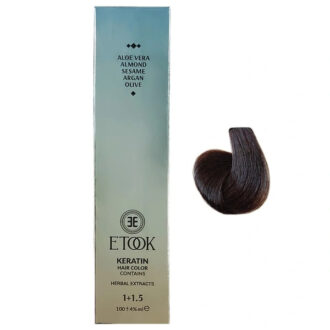 رنگ مو ایتوک شماره 4.58 حجم 100 میلی‌لیتر رنگ قهوه‌ای تیره