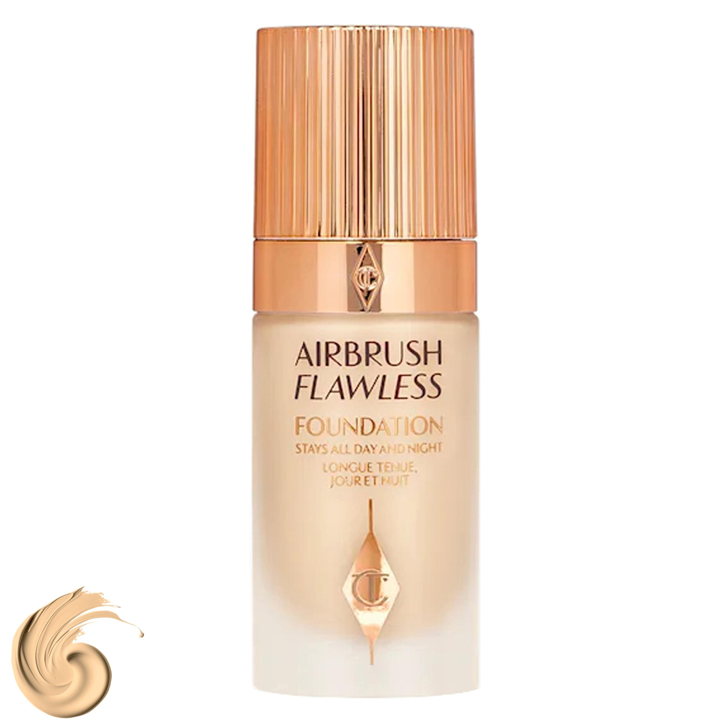 کرم پودر مایع SPF0 شارلوت تیلبری مدل Air Brush Warm شماره 3 مناسب برای پوست متوسط حجم 30 میلی لیتر کرم پودر مایع SPF0 شارلوت تیلبری مدل Air Brush Warm شماره 3 مناسب برای پوست متوسط حجم 30 میلی لیتر