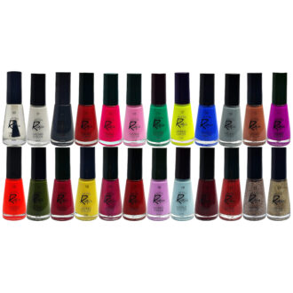 لاک ناخن راکسین مدل A مجموعه 24 عددی